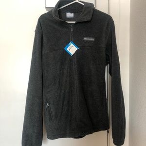 Columbia Grey Fleece Zip Up
